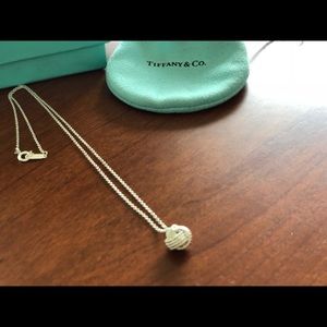 Tiffany Twist Knot necklace